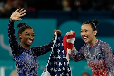 Simone Biles se lleva el oro en el All Around individual
