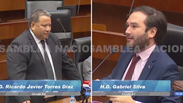 VIDEO: Los diputados Gabriel Silva y Ricardo Torres discuten por las ausencias en el pleno legislativo