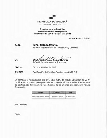 Contrato directo por $2.1 millones para remodelar oficinas del Palacio de las Garzas