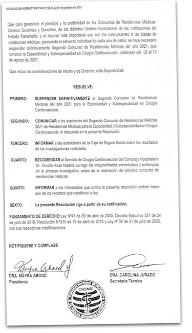 Favoritismo y amenazas en concurso médico suspendido
