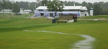 Aplazan por mal tiempo última jornada del BMW Championship