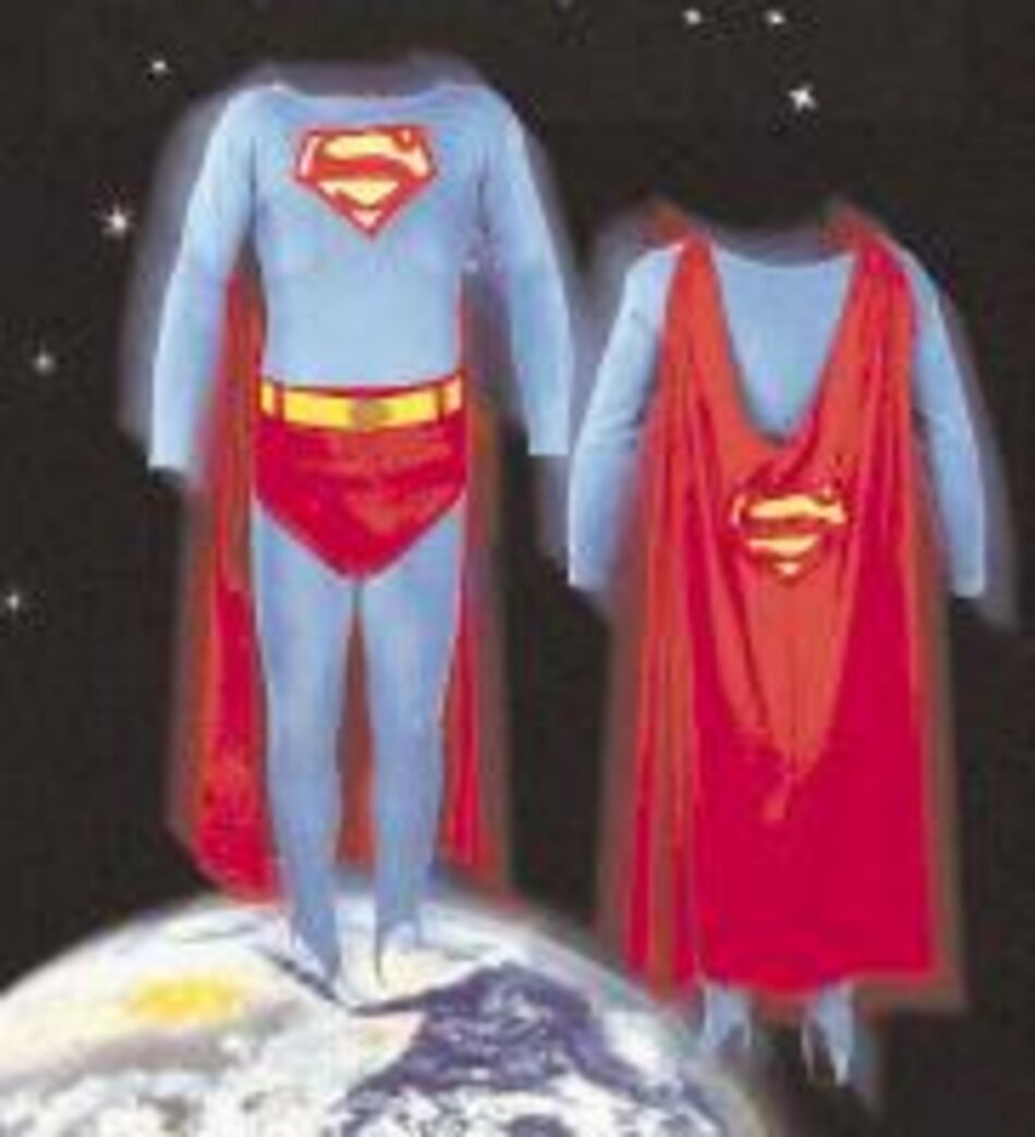 Piden 150 mil dólares por traje de Supermán