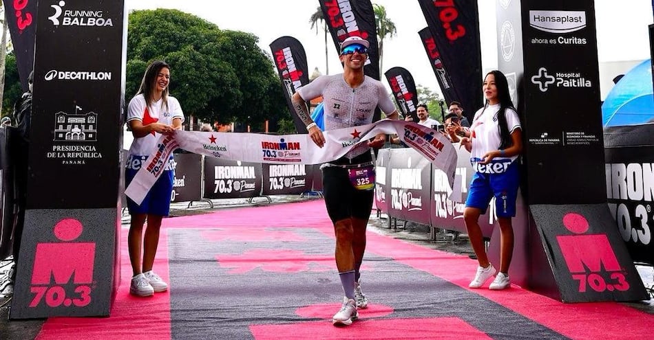 Fellipe Santos vuelve a ganar el Ironman 70.3 Panamá