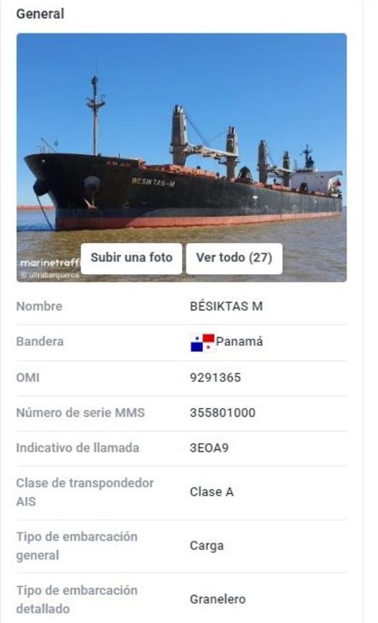 Portaaviones estadounidense colisiona con buque de bandera panameña en el Mediterráneo