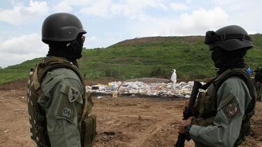Policía Nacional destruye 9.1 toneladas de drogas