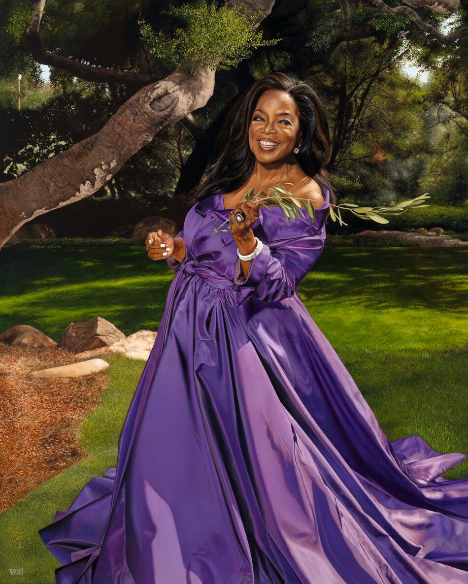 Oprah Winfrey, incluida en la colección de la Galería Nacional de Retratos