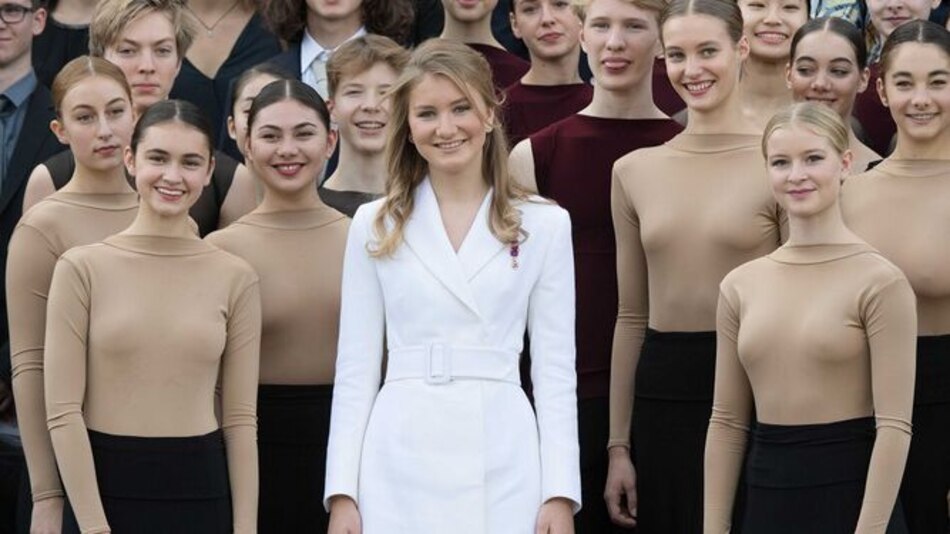 Bélgica festeja los 18 años de la heredera al trono