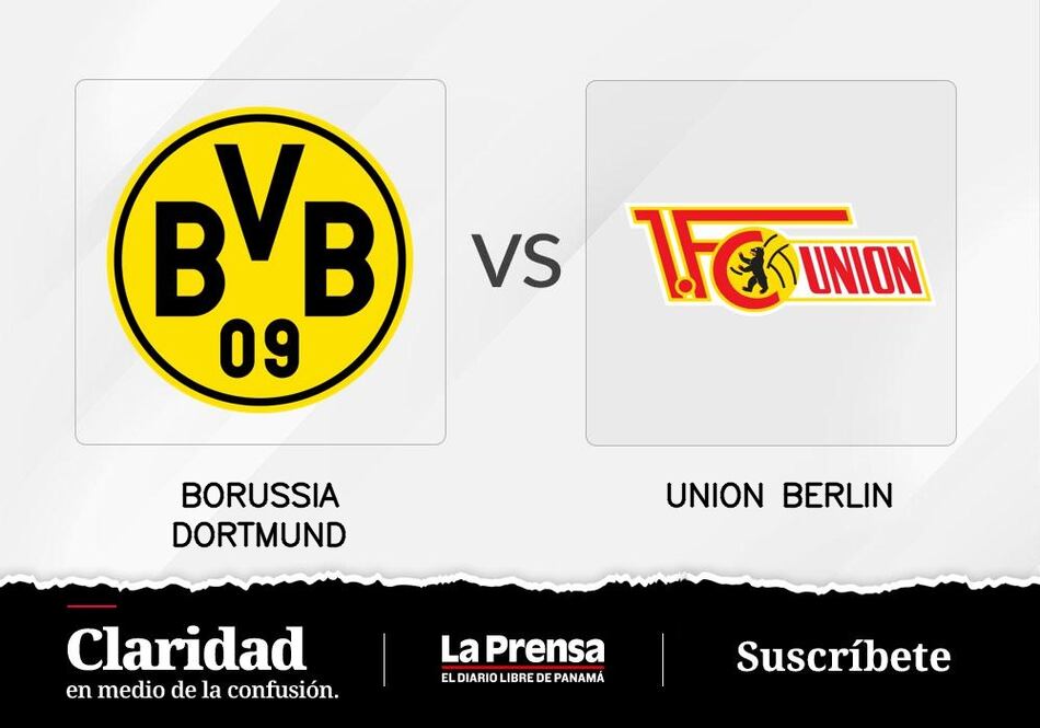Esta noche Unión Berlín jugará de local a Borussia Dortmund