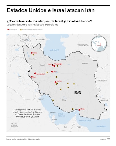 Así fue la operación de ataque de Estados Unidos e Israel contra Irán