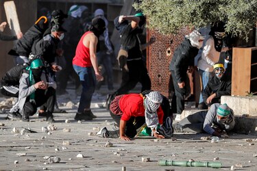 Más de 150 heridos en disturbios en la Explanada de las Mezquitas en Jerusalén