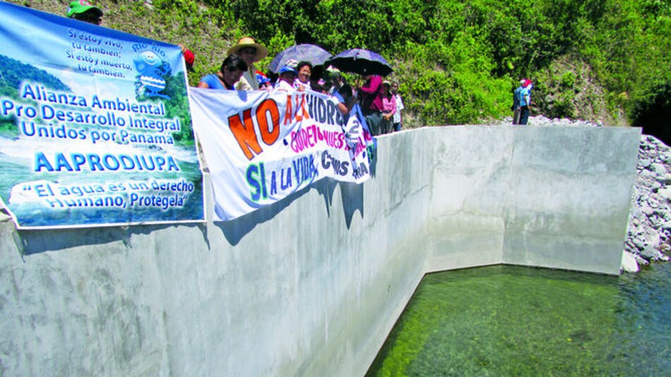 En Bugaba emplazan al Gobierno por hidroeléctrica