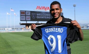 Alberto Quintero tiene su puesto en el San Jose Earthquakes