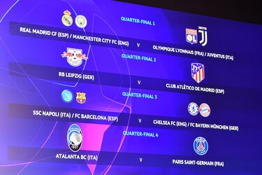Posible duelo Barça-Bayern en cuartos de final de la Champions; Real Madrid jugaría ante Lyon o Juve
