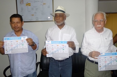 TE sortea colores y posiciones de la papeleta para independientes