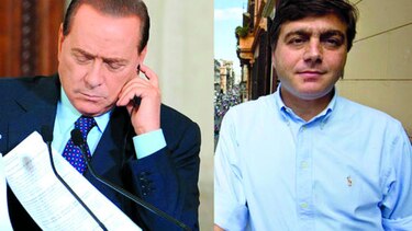 Lavítola y Berlusconi, acusados de corruptos