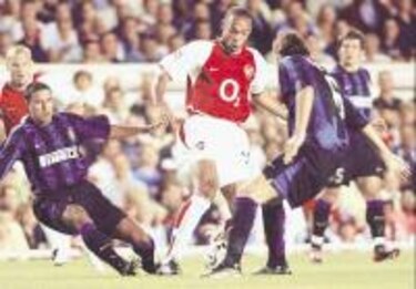 Inter dio la nota en la jornada de ayer al golear al Arsenal