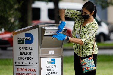 Comienza el voto anticipado en Florida, donde Biden y Trump corren cabeza a cabeza