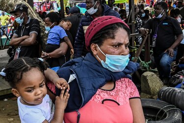 Autoridades se preparan para el paso de 10 mil  migrantes por el tapón del Darién