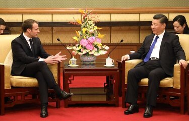 Emmanuel Macron visita China para ampliar relaciones