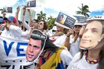 Cientos de personas en ciudades de América exigen libertad de Leopoldo López