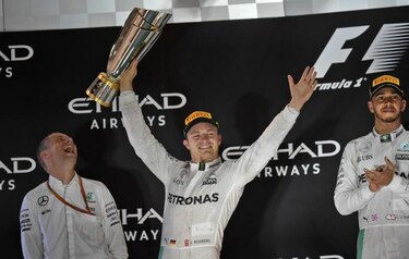 Nico Rosberg gana su primer título de F1
