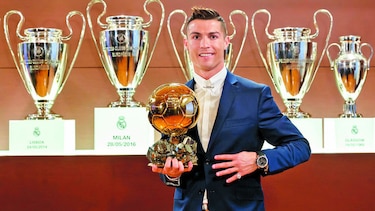 CR7 y su cuarto Balón de Oro