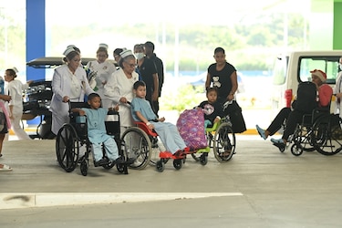 Empieza el traslado de los niños del Hospital Pediátrico a la Ciudad de la Salud