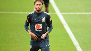 Neymar jugará con Brasil en el segundo tiempo del amistoso ante Croacia