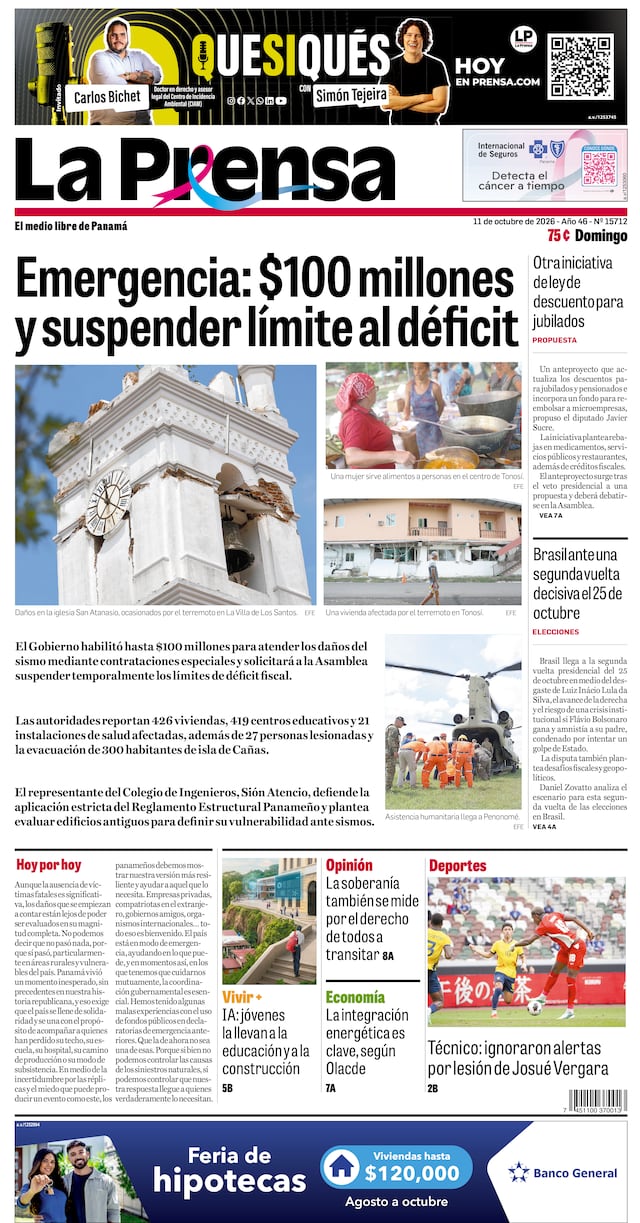 Portadas La Prensa
