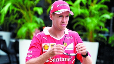 Vettel quiere olvidar choque