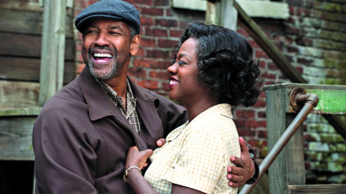 Denzel Washington y Viola Davis en una escena de ‘Fences’.