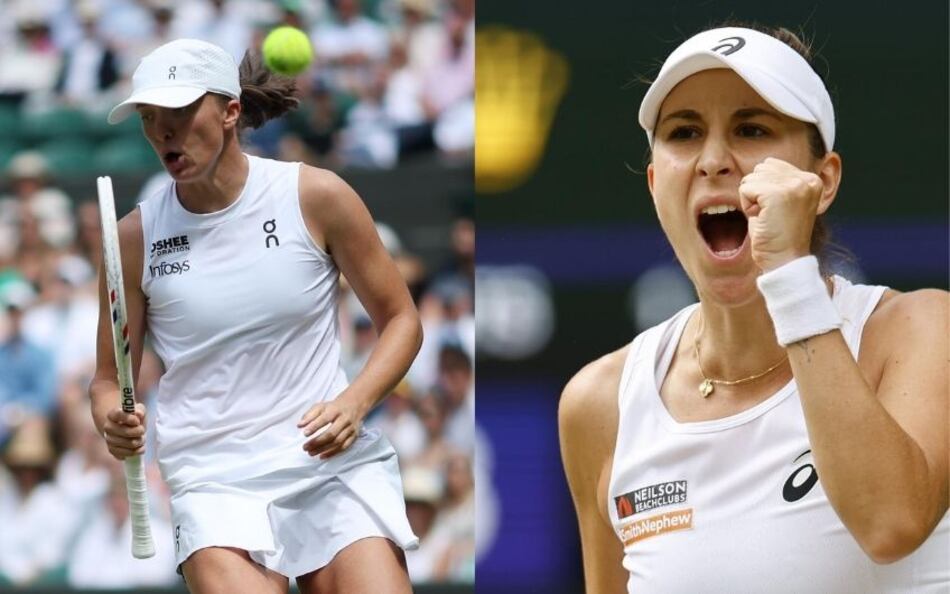 Wimbledon: Swiatek y Bencic disputarán la segunda semifinal