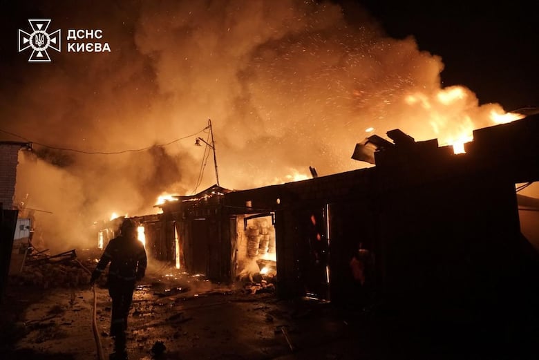 Trump condena ataques rusos a Kiev y otras 7 regiones de Ucrania