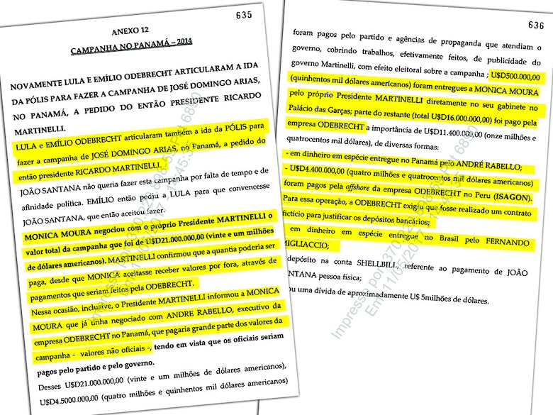 Odebrecht donó a campaña de 'Mimito' Arias 16 millones de dólares