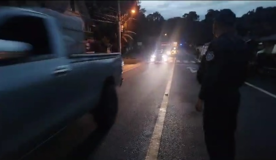 Residentes de Barú deciden confrontar a manifestantes y reabren la vía