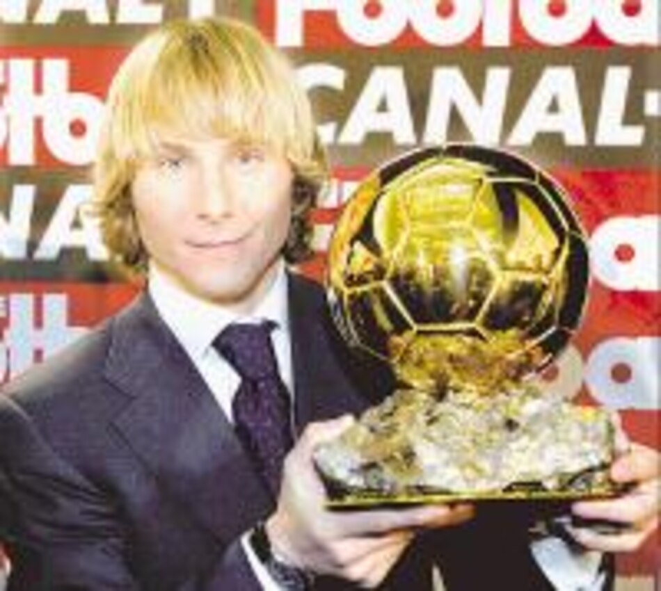 Pavel Nedved conquista el Balón de Oro