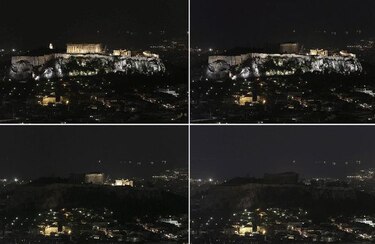Países apagan sus luces para apoyar la Hora del Planeta