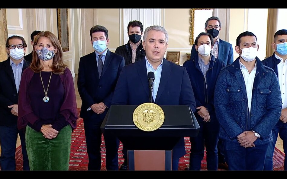 Presidente colombiano Iván Duque ordena el retiro del proyecto de reforma tributaria