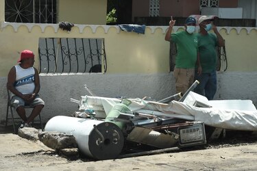 Once sectores de Juan Díaz, afectados por las lluvias; Sinaproc evalúa colapso de muros