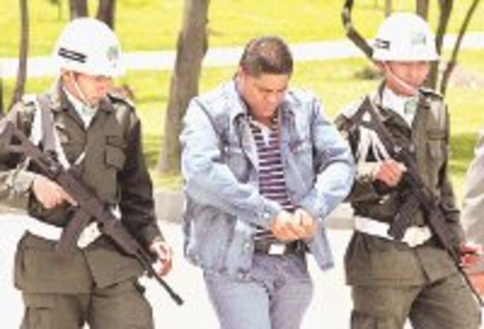 Arrestan al jefe de seguridad del mayor cartel de drogas colombiano