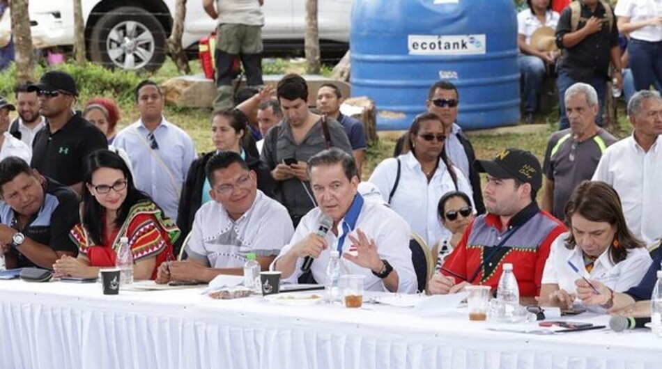 Becas, proyecto de café Geisha y construcción de obras para la comarca Ngäbe Buglé