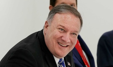 Pompeo promete apoyo 'inquebrantable' a Guaidó antes de marcha