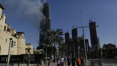 Dubái investiga las causas del incendio de un hotel de lujo en Nochevieja