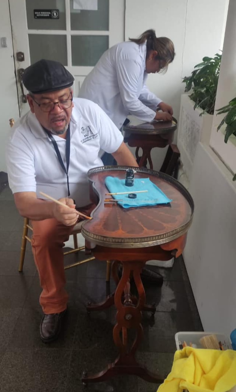 La restauración del Palacio de las Garzas costó cerca de medio millón de dólares