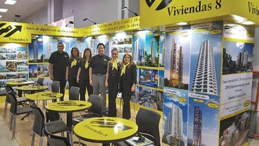 El equipo de Viviendas 8, S.A. participó en  Expo Vivienda 2019