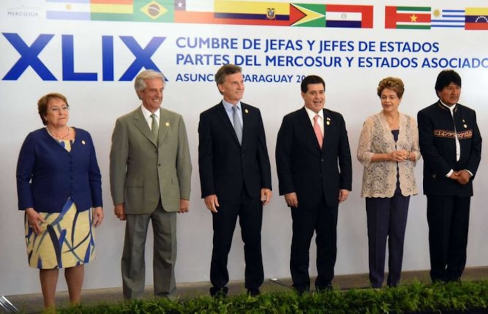 Cumbre Mercosur: Presidentes acuerdan impulsar al bloque