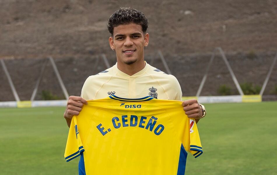 Edward Cedeño se adapta a la intensidad de Las Palmas