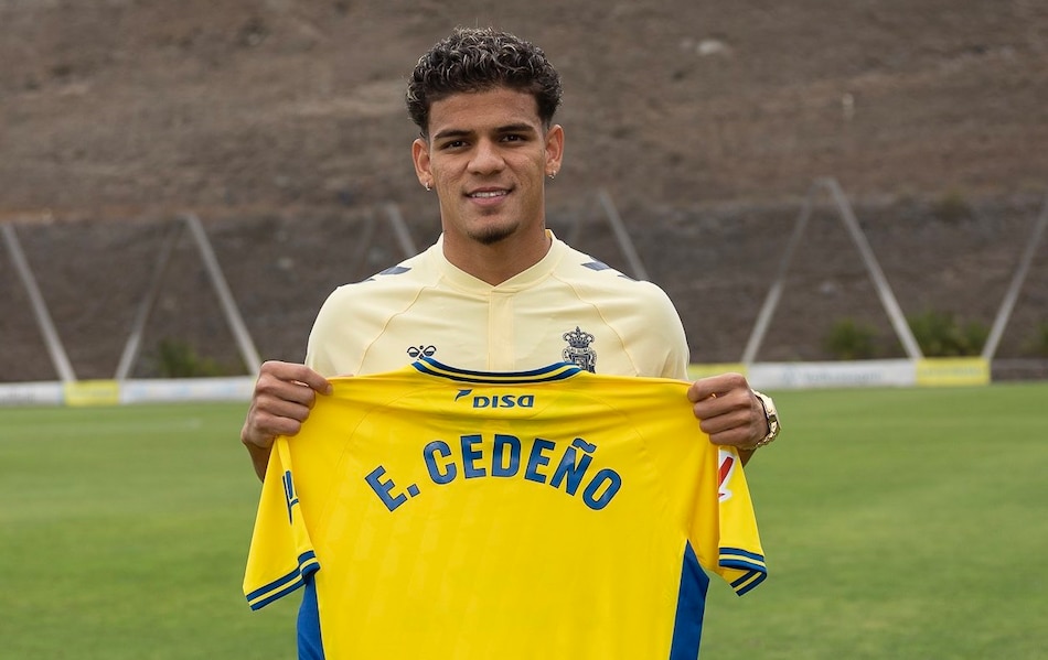Edward Cedeño se adapta a la intensidad de Las Palmas