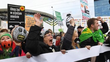 Protestan en pro de más medidas contra cambio climático