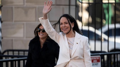 El ‘breve y atípico’ encuentro en la Casa Blanca entre Donald Trump y María Corina Machado